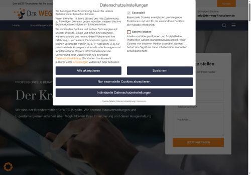 diewegfinanzierer.com capture - 2025-07-27 06:57:11