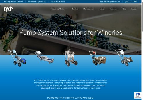 dxpwinepump.com capture - 2025-07-27 08:13:14