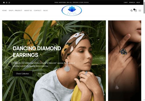 bluelotuscollectionusa.com capture - 2025-07-27 09:16:33