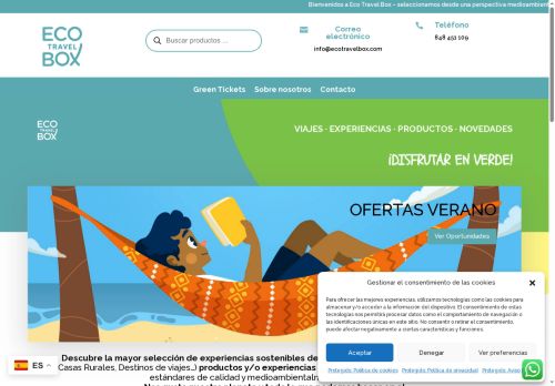 ecotravelbox.com capture - 2025-07-27 10:26:34