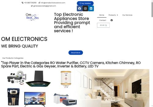 omelectronicsstore.com capture - 2025-07-27 10:42:21