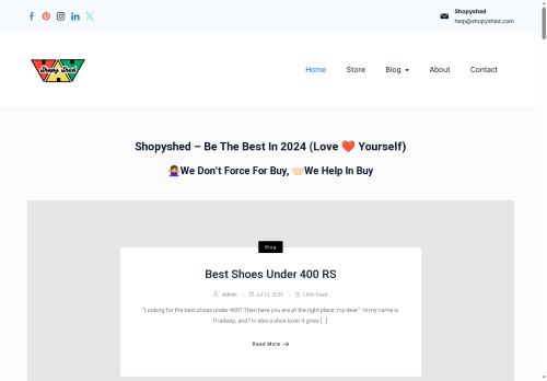 shopyshed.com capture - 2025-07-27 11:35:08