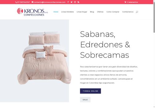 kronosconfecciones.com capture - 2025-07-27 12:18:31