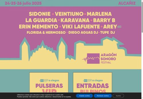 aragonsonorofestival.com capture - 2025-07-27 16:22:51