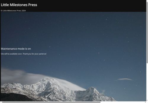 littlemilestonespress.com capture - 2025-07-27 22:04:39