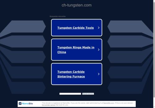 ch-tungsten.com capture - 2025-07-27 23:07:27