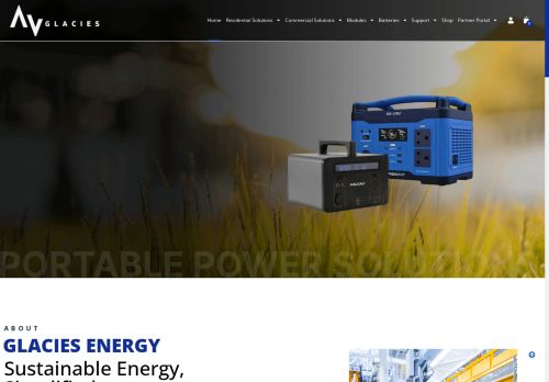 glaciesenergy.com capture - 2025-07-28 03:23:24