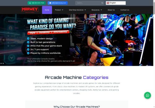 marweyarcade.com capture - 2025-07-28 03:33:23