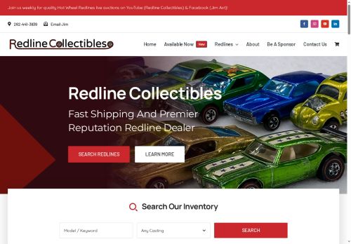 redlinecollectibles.com capture - 2025-07-28 04:36:02