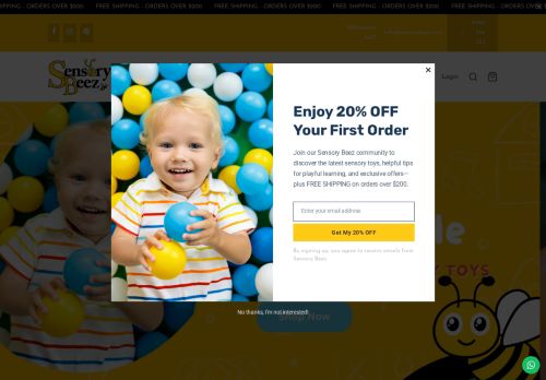 sensorybeez.com capture - 2025-07-28 04:39:36