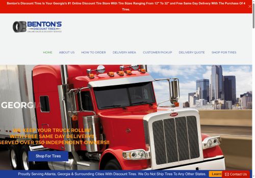 bentonbigrigtires.com capture - 2025-07-28 06:00:48