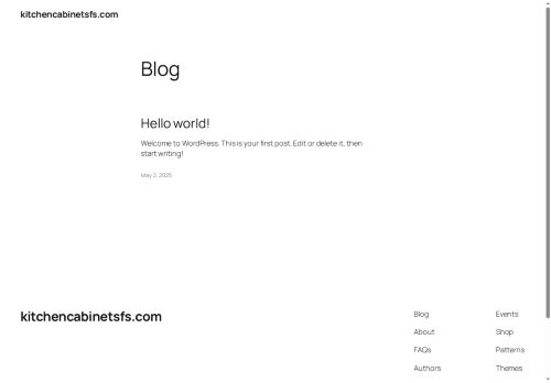 kitchencabinetsfs.com capture - 2025-07-28 07:08:58