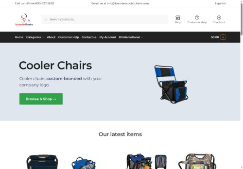brandedcoolerchairs.com capture - 2025-07-28 08:36:26