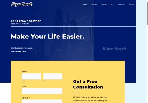 eugenehonrath.com capture - 2025-07-28 08:44:07