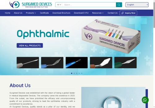 surgimeddevices.com capture - 2025-07-28 09:15:24