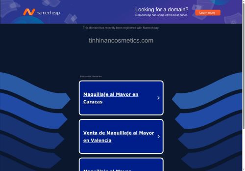 tinhinancosmetics.com capture - 2025-07-28 09:19:27