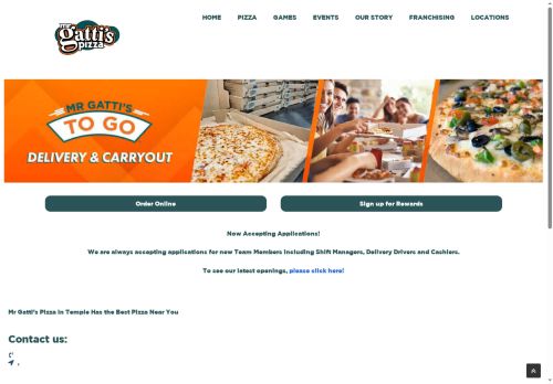gattispizzatemple.com capture - 2025-07-28 10:33:10