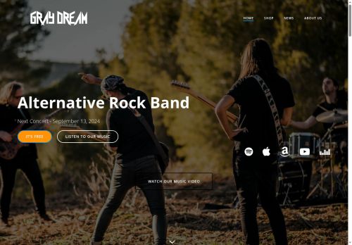 graydreamofficial.com capture - 2025-07-28 10:34:44