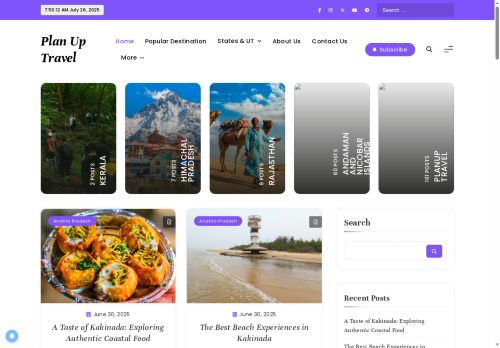 planuptravel.com capture - 2025-07-28 10:51:10