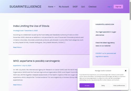 sugarintelligence.com capture - 2025-07-28 11:00:57