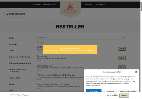 sultan-wuppertal.com capture - 2025-07-28 12:37:07