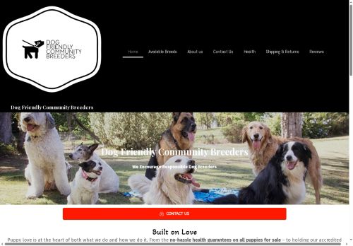 dogfriendlycommunitybreeders.com capture - 2025-07-28 12:52:10