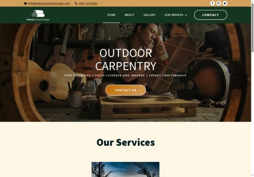 hudsoncustomdesigns.com capture - 2025-07-28 14:16:18