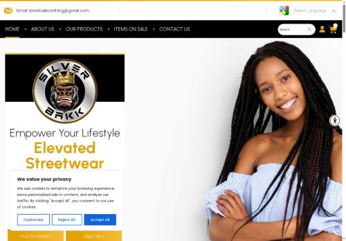 silverbakkclothing.com capture - 2025-07-28 14:37:28