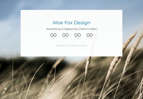 aloefox.com capture - 2025-07-28 14:49:13