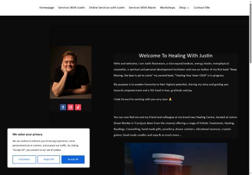 healingwithjustin.com capture - 2025-07-28 15:08:33