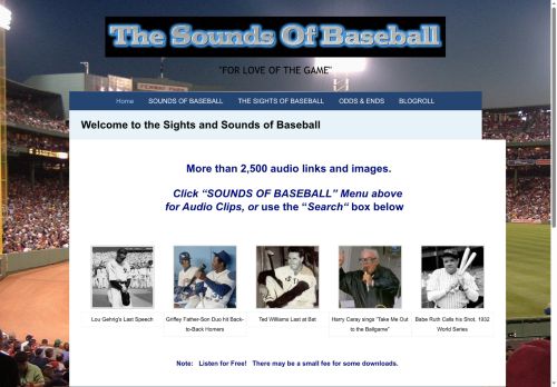 sightsandsoundsofbaseball.com capture - 2025-07-28 17:24:31