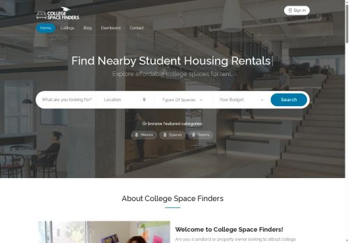 collegespacefinders.com capture - 2025-07-28 18:07:14