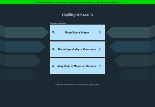 reptilegreen.com capture - 2025-07-28 18:42:46