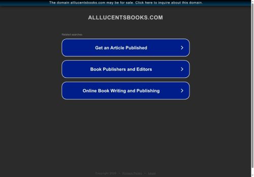 alllucentsbooks.com capture - 2025-07-28 20:00:47