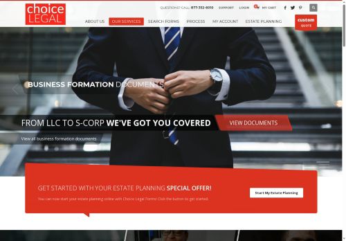 choicelegalform.com capture - 2025-07-28 20:12:44