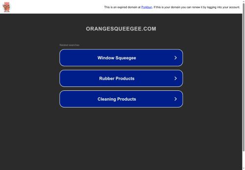 orangesqueegee.com capture - 2025-07-28 20:42:40