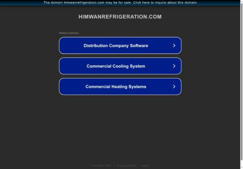 himwanrefrigeration.com capture - 2025-07-29 02:51:34