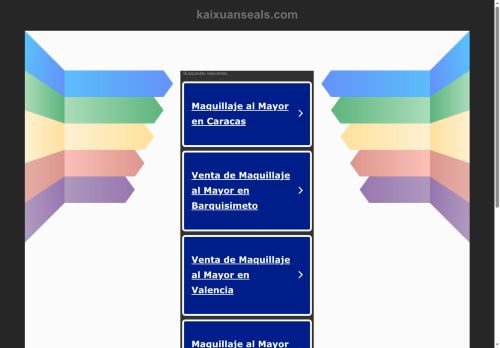 kaixuanseals.com capture - 2025-07-29 02:57:22