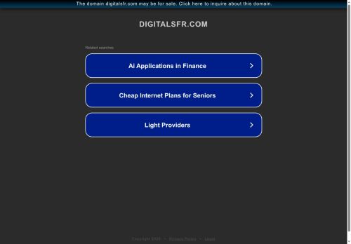 digitalsfr.com capture - 2025-07-29 06:45:58