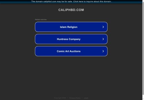 caliphbd.com capture - 2025-07-29 08:36:26