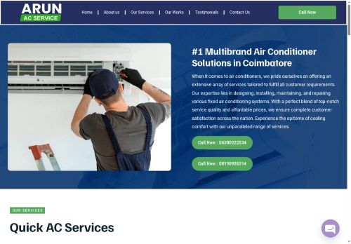 arunacservices.com capture - 2025-07-29 10:56:35