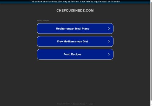 chefcuisinedz.com capture - 2025-07-29 14:16:56