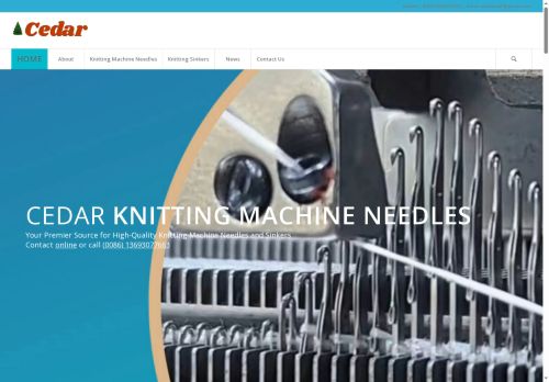 cedarknittingmachineneedles.com capture - 2025-07-29 15:49:41