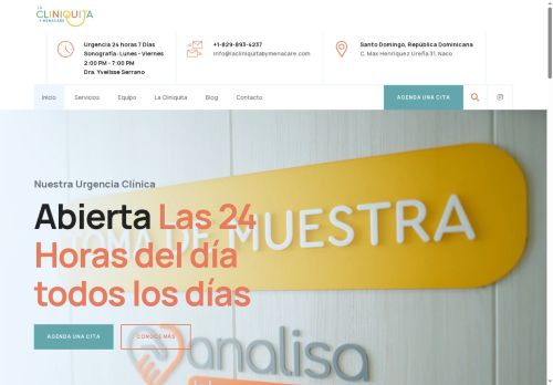 lacliniquitabymenacare.com capture - 2025-07-29 16:11:24