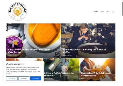 thebestfoodlist.com capture - 2025-07-29 17:43:11