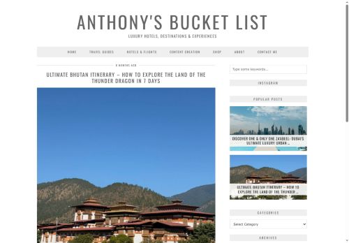 anthonysbucketlist.com capture - 2025-07-29 18:39:54