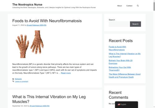 thenootropicsnurse.com capture - 2025-07-29 19:41:49