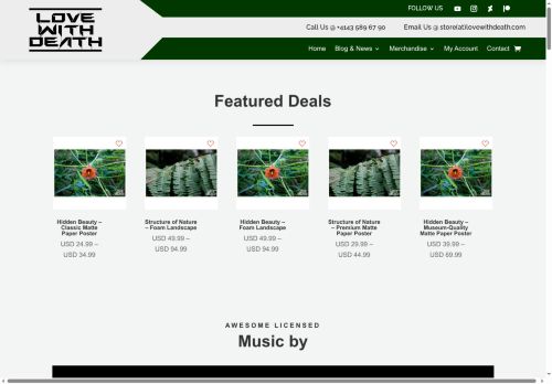 lovewithdeath.com capture - 2025-07-29 20:26:49