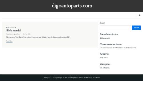 digoautoparts.com capture - 2025-07-29 23:25:05
