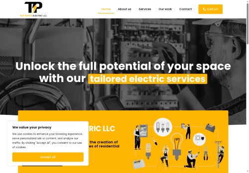 tpowerelectric.com capture - 2025-07-30 00:05:44